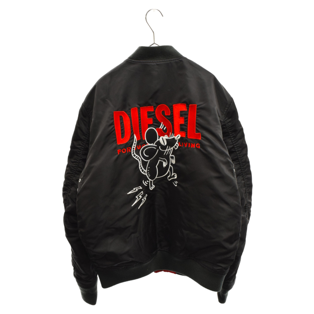 希少 00s DIESEL ミリタリー パーカー ジャケット フライトジャケット