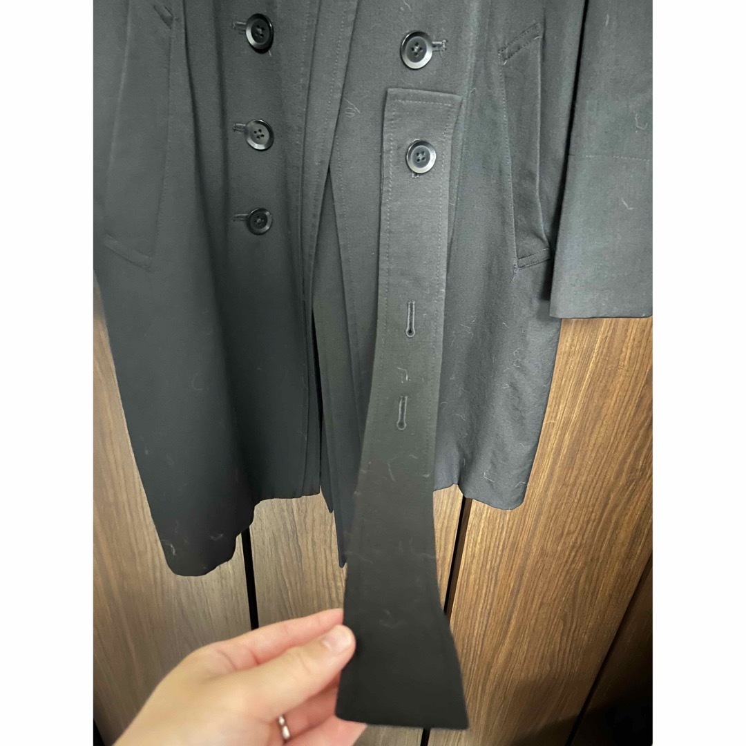 Yohji Yamamoto POUR HOMME(ヨウジヤマモトプールオム)のYOHJI YAMAMOTO pourhomme　 ダブルボタン 12AW メンズのジャケット/アウター(チェスターコート)の商品写真