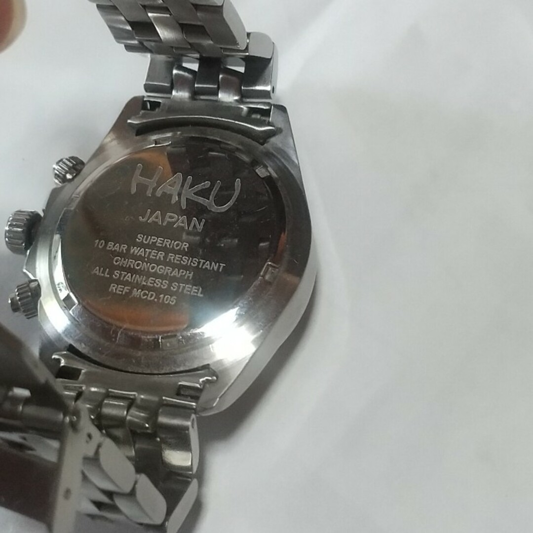 紳士 腕時計 HAKU メンズの時計(腕時計(アナログ))の商品写真