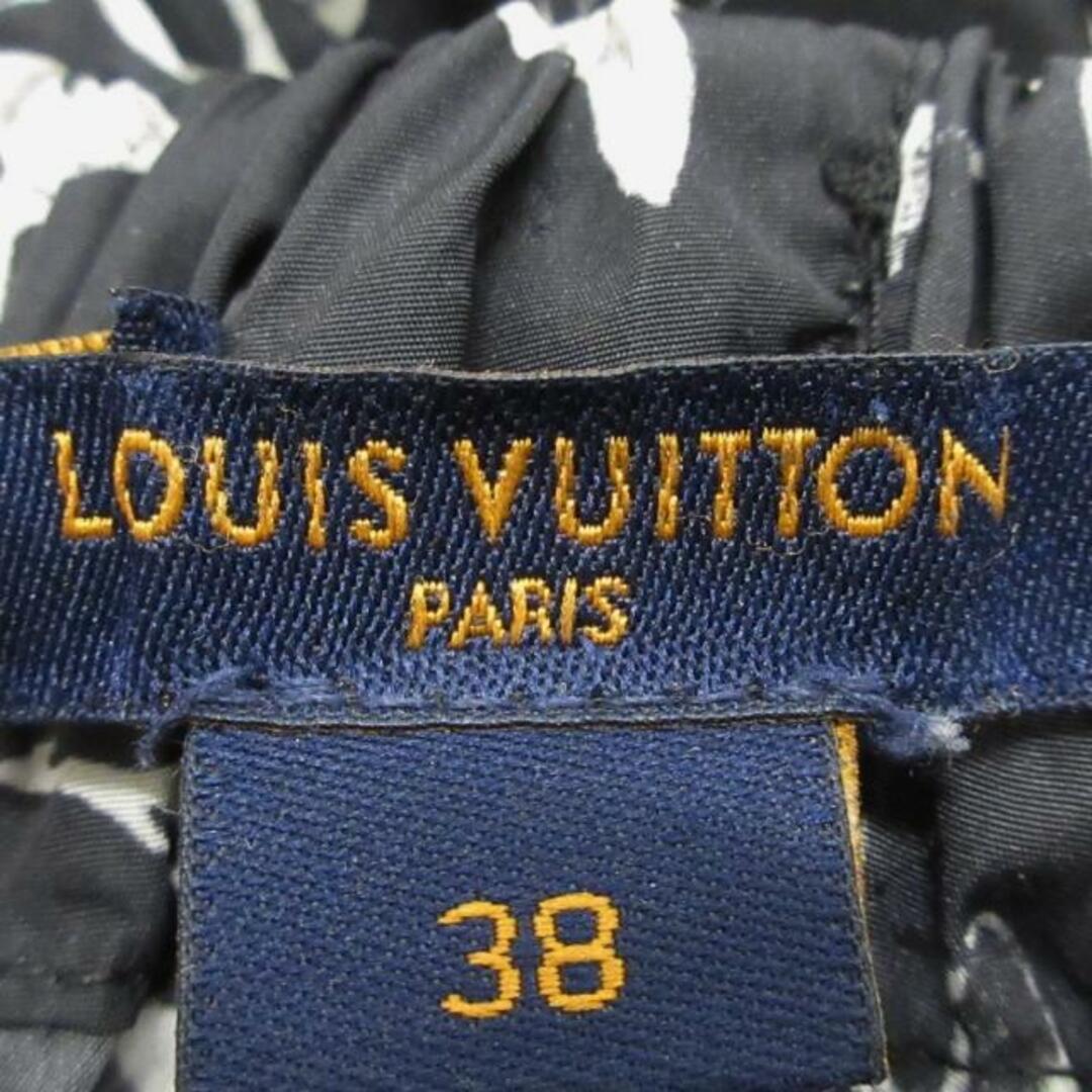 Trousers Louis Vuitton Navy size 38 FR in Polyamide - 32213792