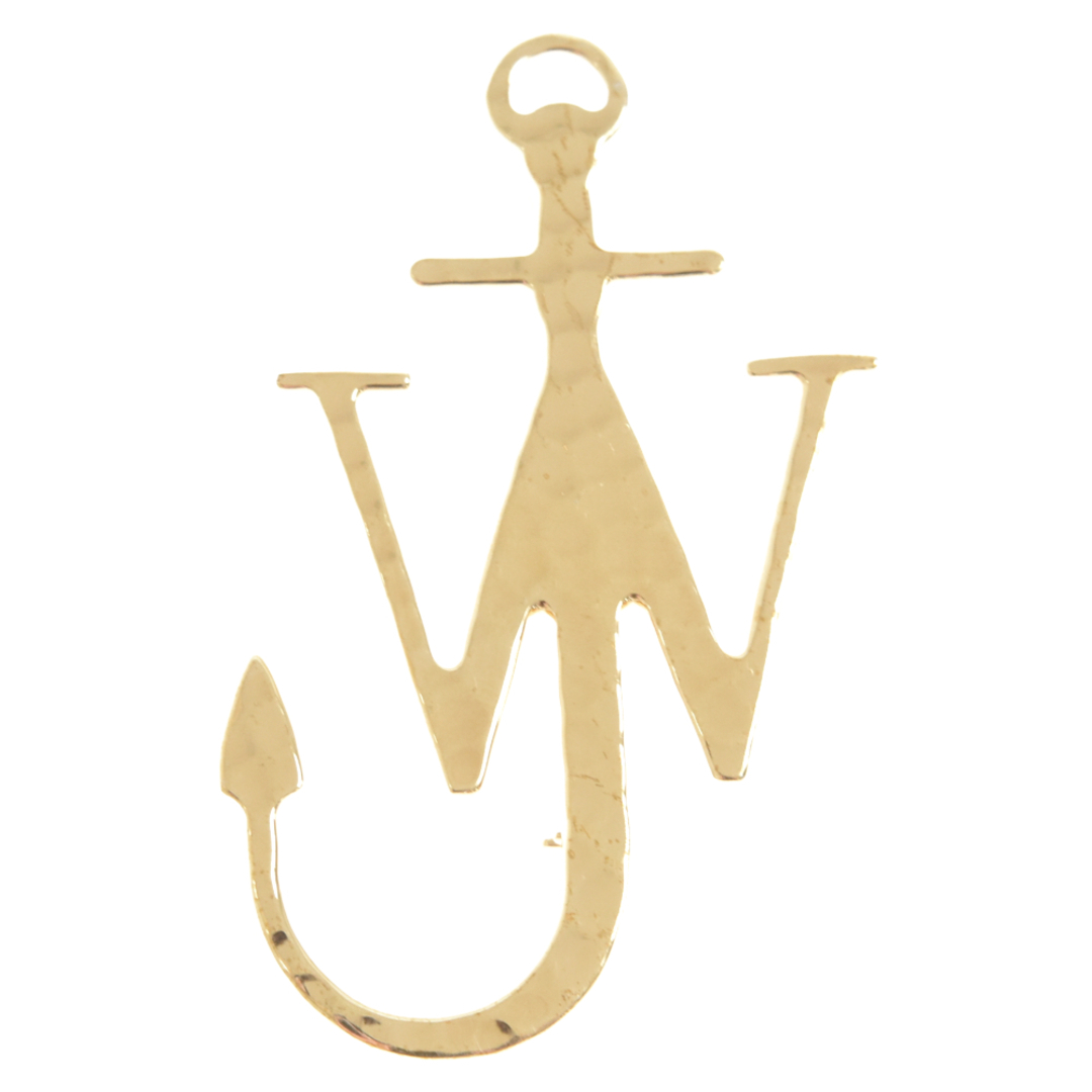 J.W.ANDERSON ジェー ダブリュー アンダーソン JWA ANCHOR BROOCH アンカーロゴ ブローチ ゴールド