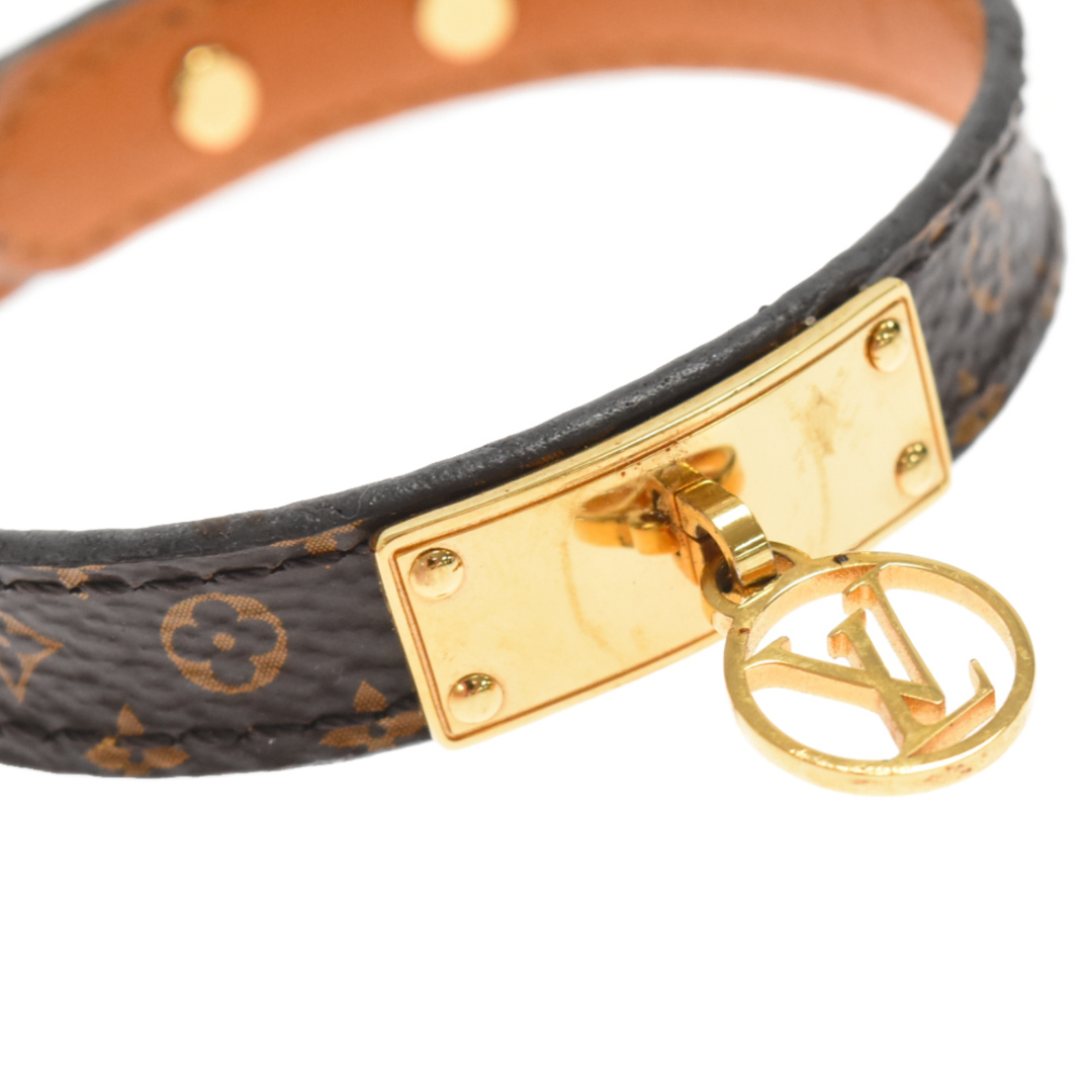 LOUIS VUITTON ルイヴィトン ブラスレロゴマニア モノグラム レザー