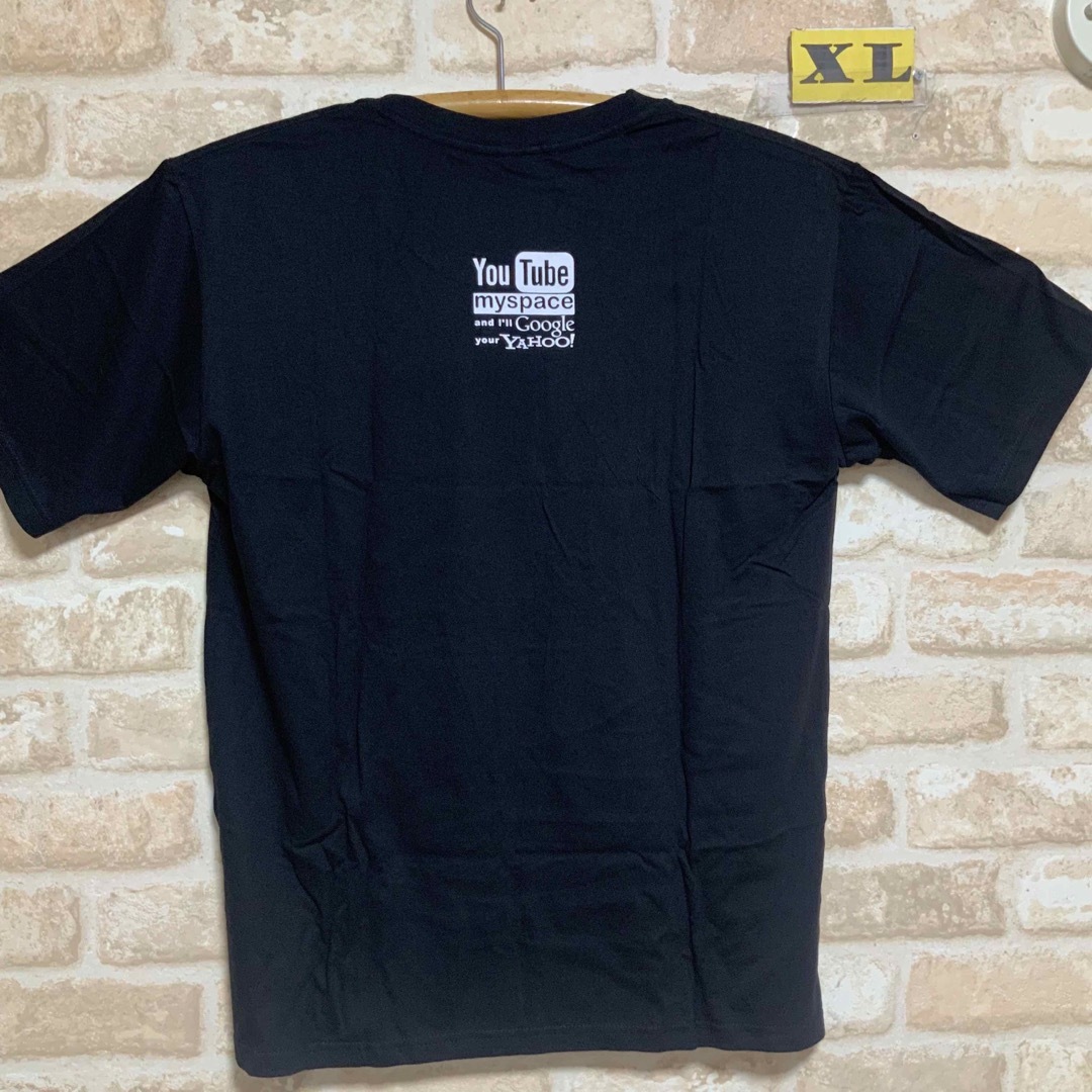 YouTube  Google Yahoo   Tシャツ　XL ヤフー　グーグル メンズのトップス(Tシャツ/カットソー(半袖/袖なし))の商品写真