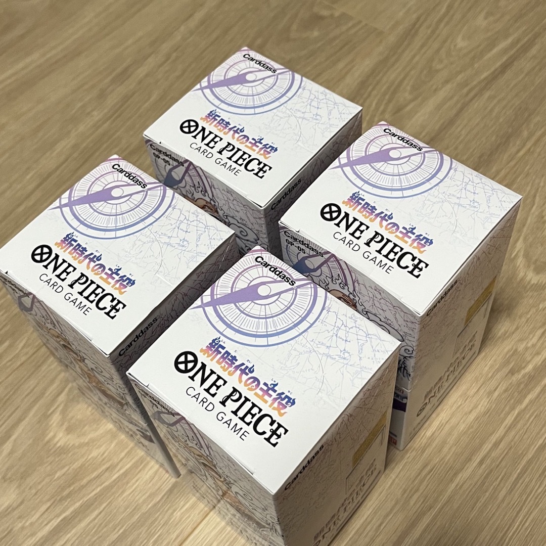 ONE PIECE   ワンピースカード 新時代の主役 新品未開封 4BOX の通販