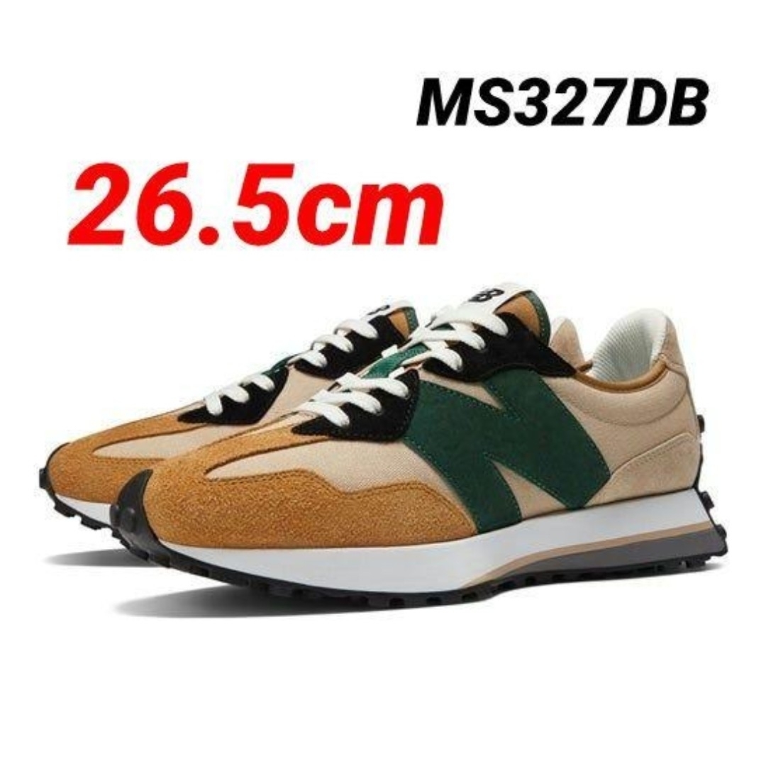 靴/シューズ⑧希少✨【新品未使用】ニューバランス MS327DB 26.5.cm BROWN