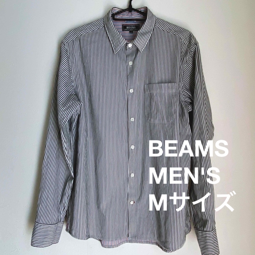 BEAMS - 《美品》BEAMS ビームス ストライプシャツ メンズMサイズの ...