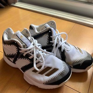 アディダス(adidas)のバッケットボールシューズ　21.5 adidas(スニーカー)