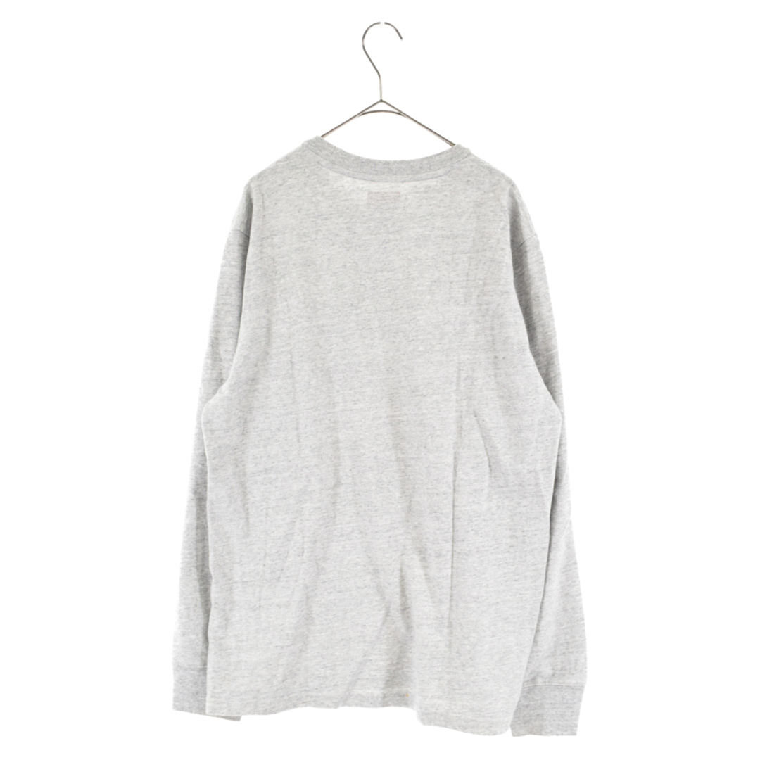 SUPREME シュプリーム 18AW L/S Pocket Tee ポケット付き長袖Tシャツ アッシュグレー 新品 18aw SUPREME L/S Pocket Tee