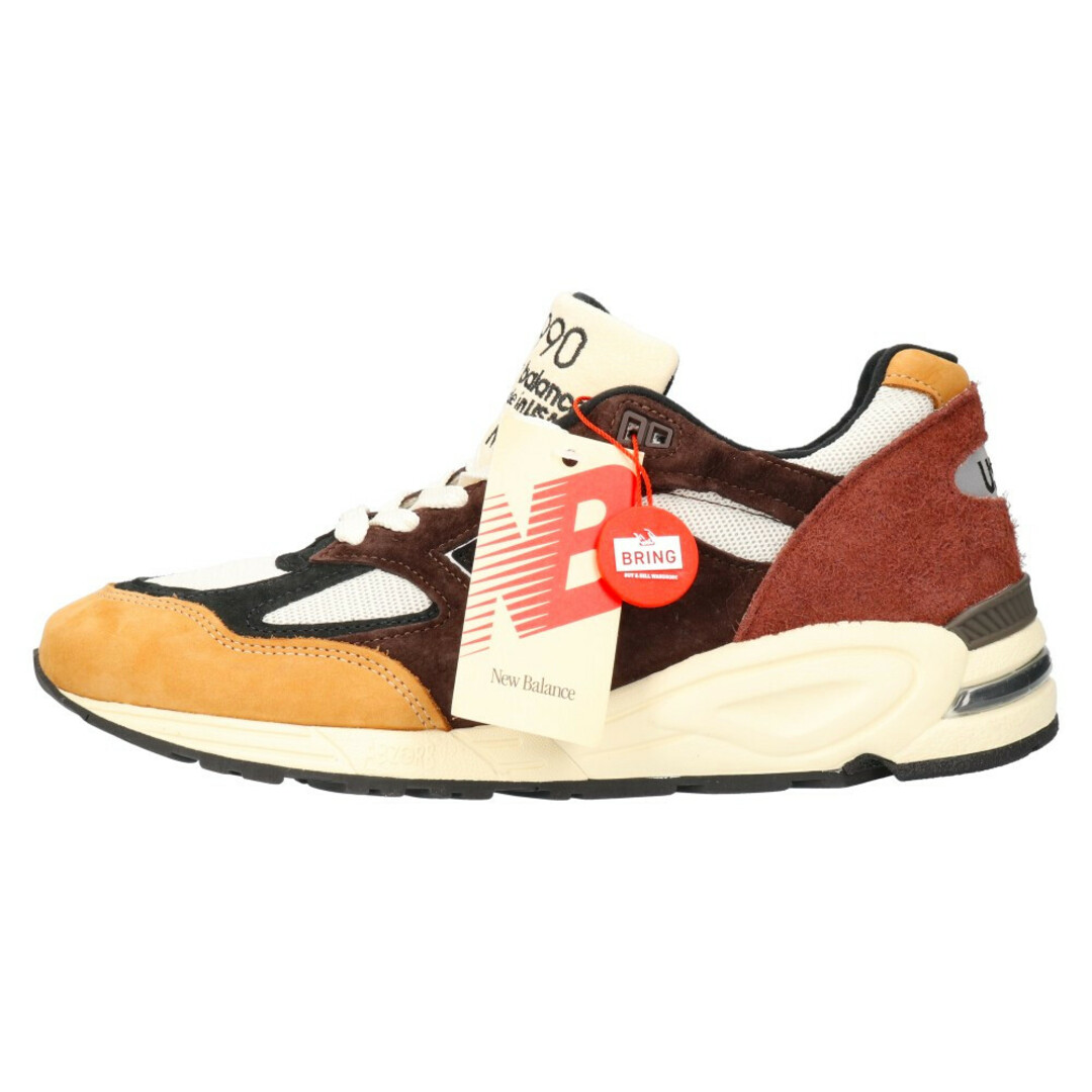 New Balance ニューバランス M990BB2 990V2 Brown and Tan ブラウンアンドタン ローカットスニーカー 28.5cm/US10.5 ブラウン M990BB2