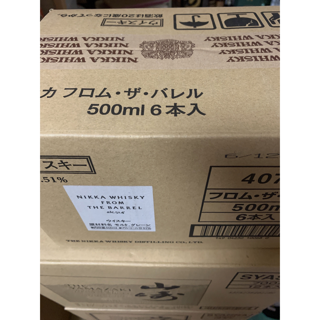 ニッカウヰスキー(ニッカウイスキー)のフロムザバレル　4ケース24本セット 食品/飲料/酒の酒(ウイスキー)の商品写真