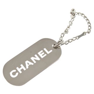 CHANEL - CHANEL シャネル ロゴプレート バッグチャーム ドッグタグ