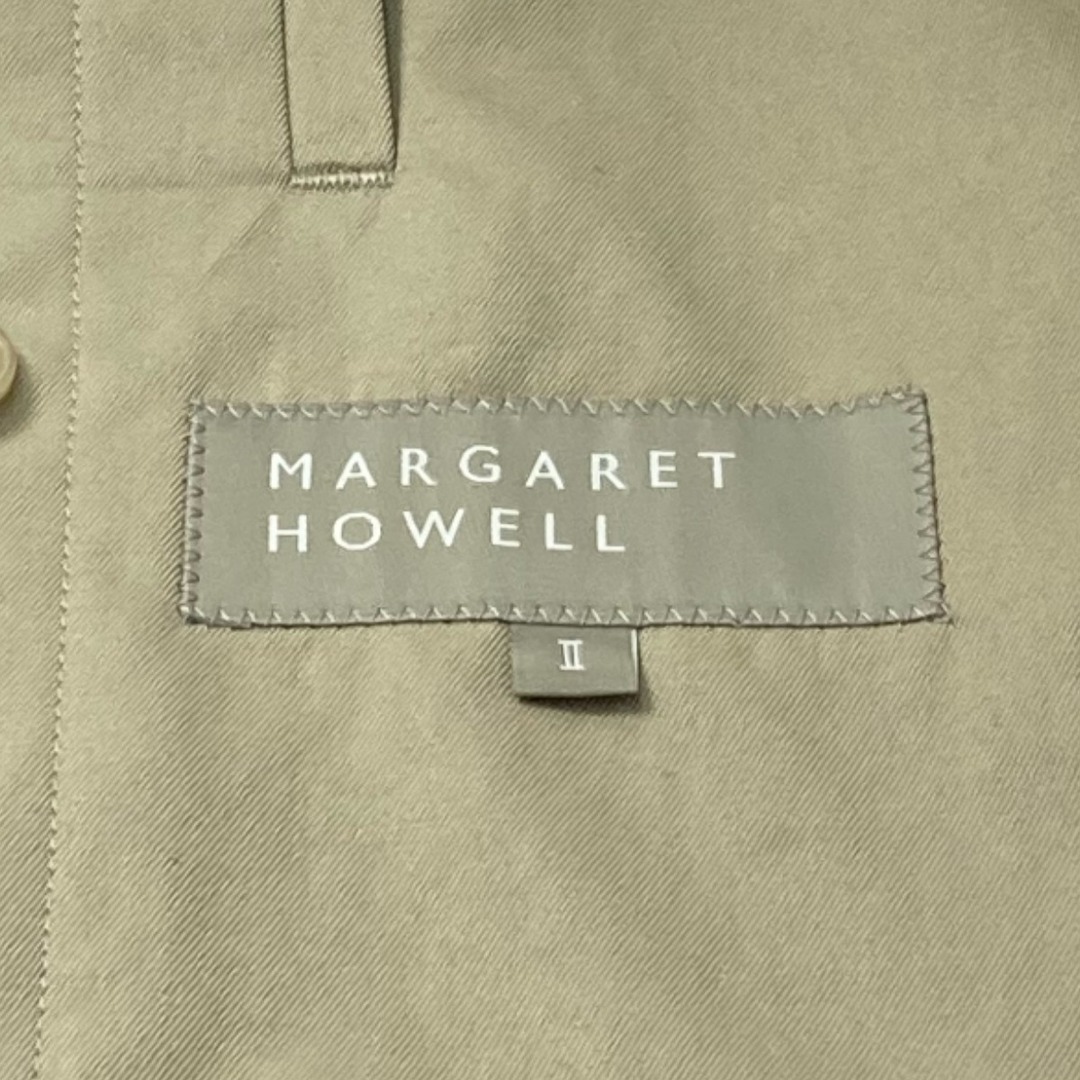 MARGARET HOWELL(マーガレットハウエル)の☆☆Margaret Howell マーガレットハウエル ステンカラーコート サイズ2 ライナー付 578-9112002 ベージュ レディース レディースのジャケット/アウター(その他)の商品写真