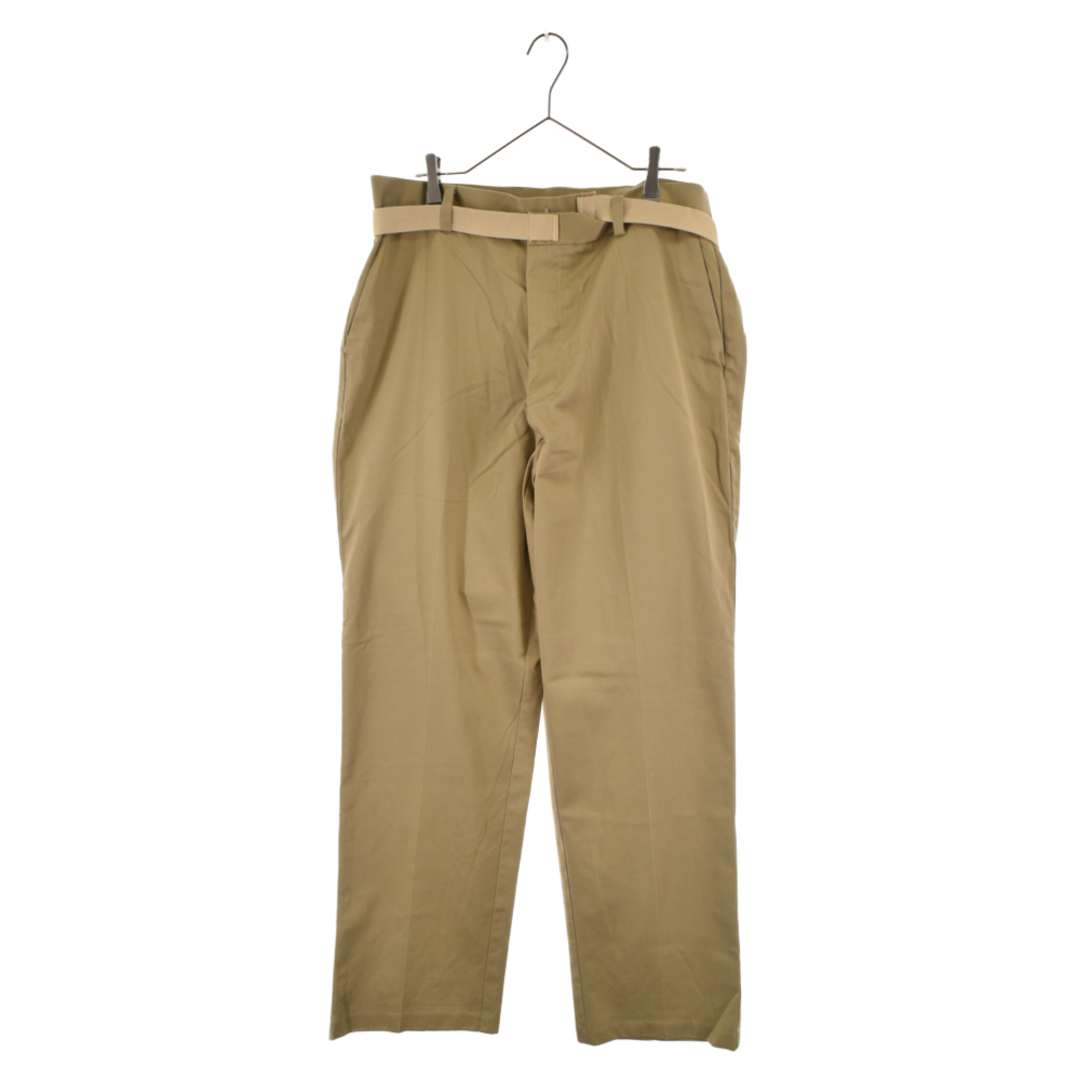 32センチ股下MAISON EUREKA メゾン エウレカ Vintage Rework Chinos リメイクチノパンツ カーキ 070