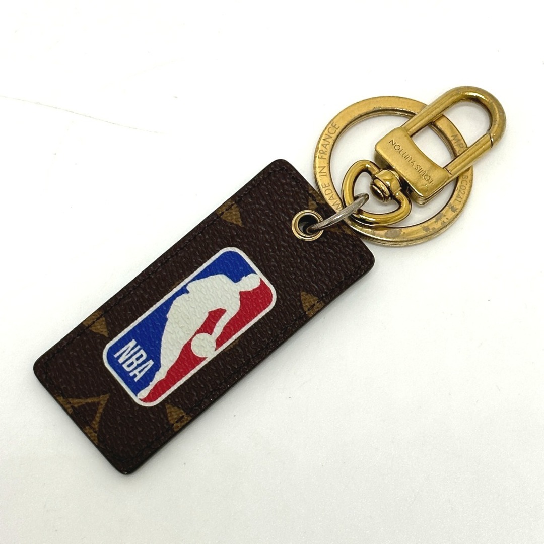 ルイヴィトン LOUIS VUITTON ポルト クレ・モノグラム レターズ MP3019 NBA バッグチャーム キーホルダー モノグラムキャンバス  ブラウン