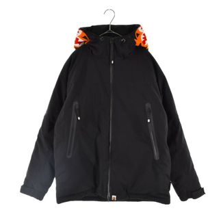 アベイシングエイプ(A BATHING APE)のA BATHING APE アベイシングエイプ Tiger Down Jacket タイガー ジップアップダウンジャケット ブラック(ダウンジャケット)