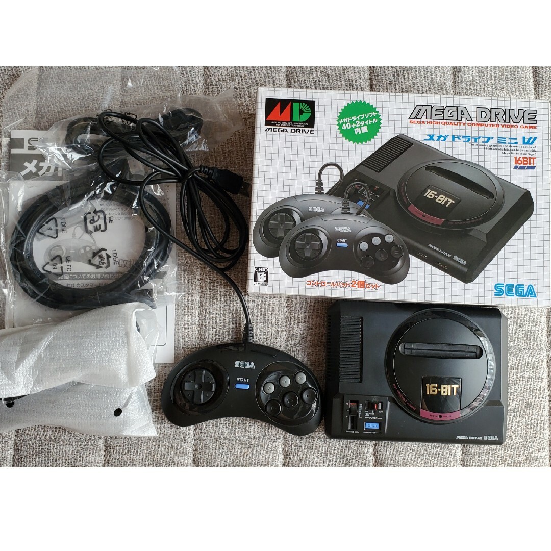 MEGADRIVEメガドライブミニW コントローラー2個セット - 家庭用ゲーム