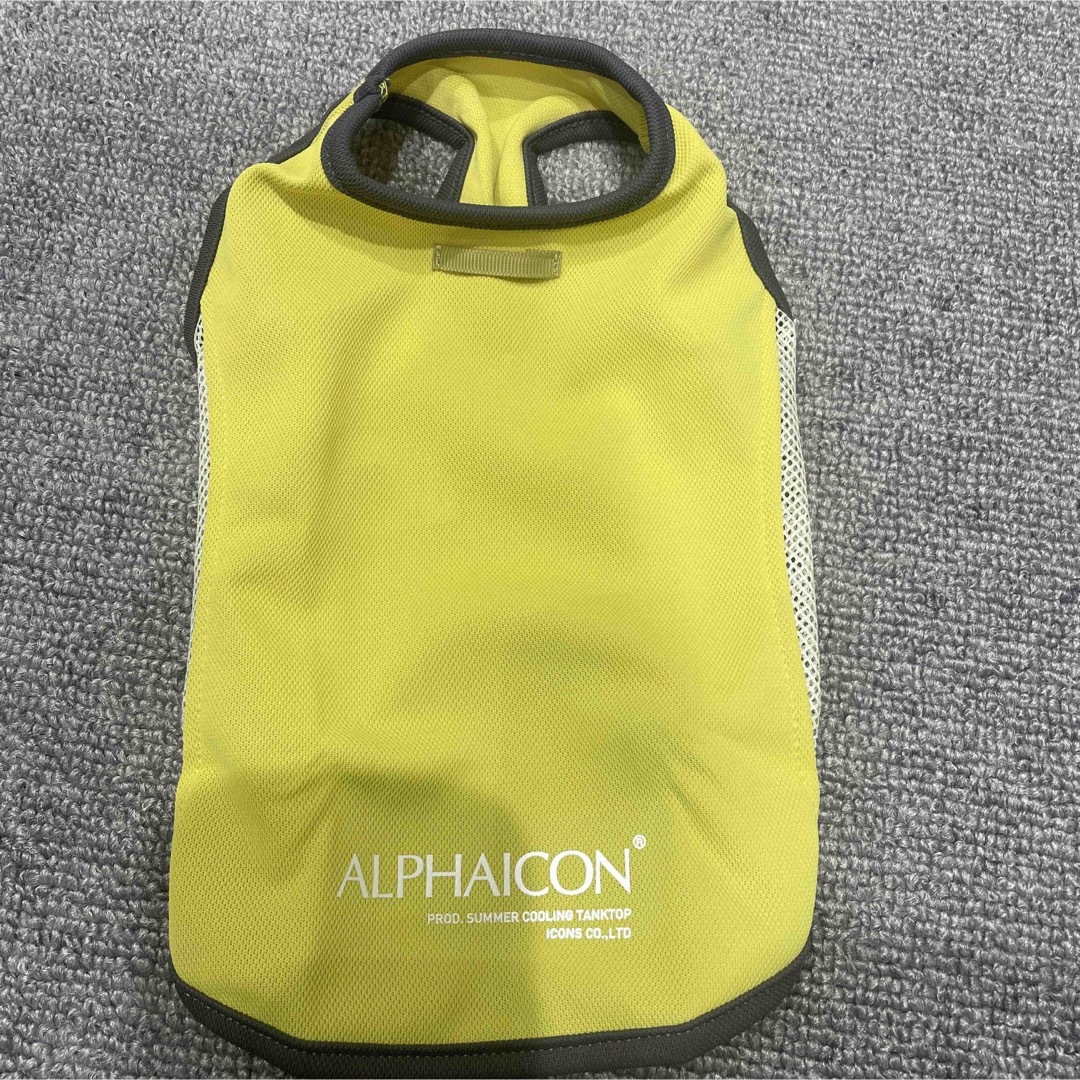 ALPHAICON(アルファアイコン)のアルファアイコン サマークーリングタンクトップ S 新品未使用 その他のペット用品(犬)の商品写真