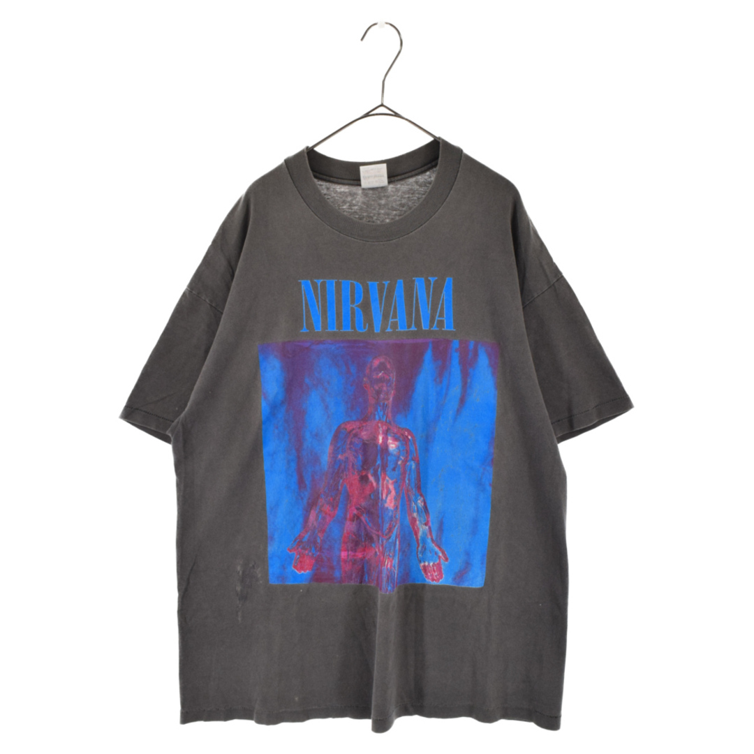 VINTAGE ヴィンテージ 90s NIRVANA SLIVER Kurt Cobain VINTAGE TShirt ヴィンテージ ニルヴァーナ スリヴァー カートコバーン 半袖Tシャツ カットソー グレー