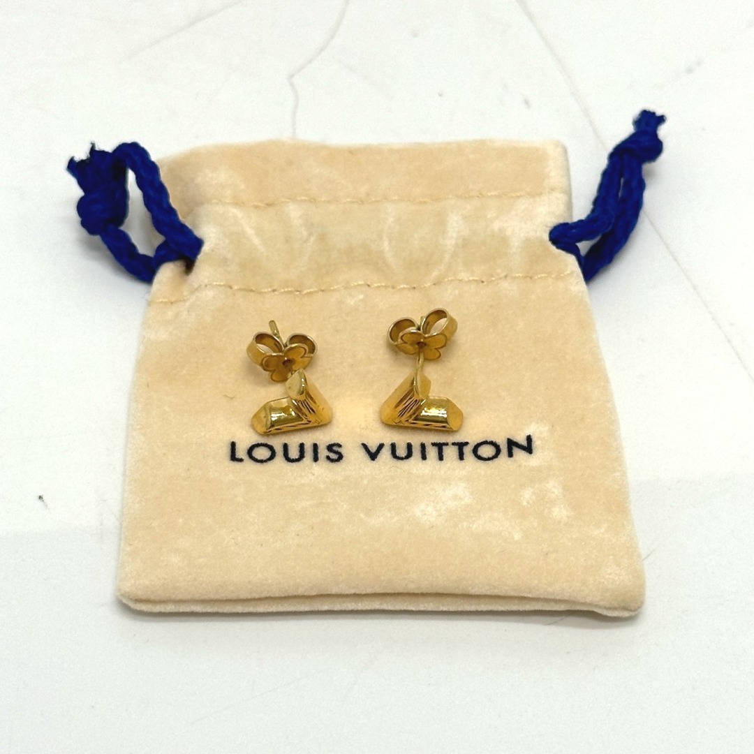 ルイヴィトン LOUIS VUITTON スタッズ イヤリング・エセンシャルV M68153 アクセサリー ピアス メタル ゴールド