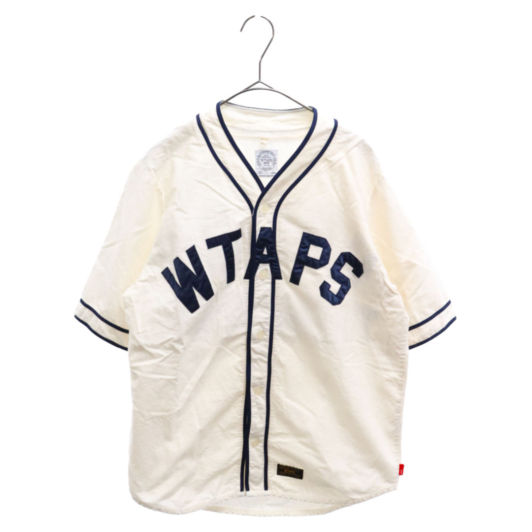 WTAPS ダブルタップス 16AW 161GWDT-SHM09 ロゴ刺繍 ベースボール半袖