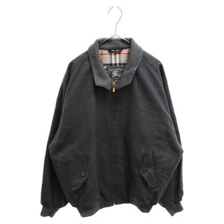 バーバリー(BURBERRY)のBURBERRY バーバリー スイングトップノバチェックジャケット BBP55-109-08 グレー(フライトジャケット)