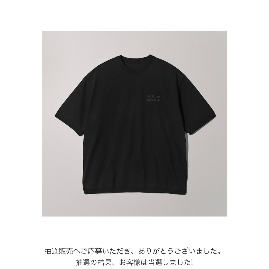 ENNOY Tシャツ ブラック XL サイズ