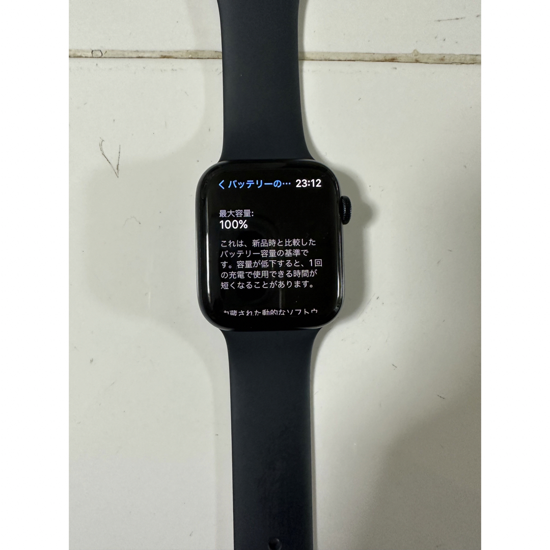 AppleWatchSE 44mm(第2世代)GPSモデルミッドナイト 美品