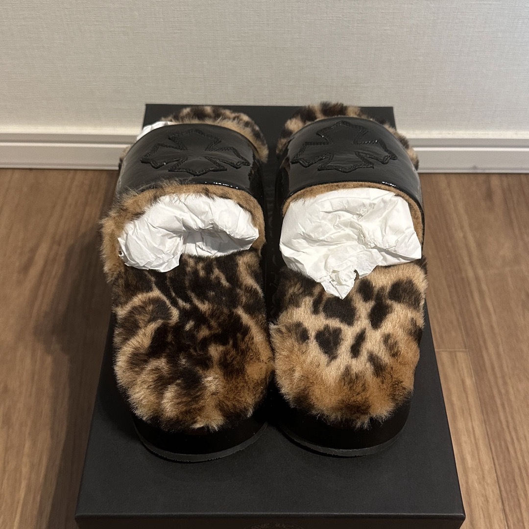 Chrome Hearts クロムハーツ オンライン限定サンダル　leopard