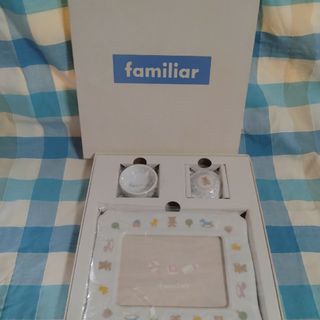 ノリタケ(Noritake)のファミリア✕ノリタケ小物入れ、写真立てセット(キャラクターグッズ)