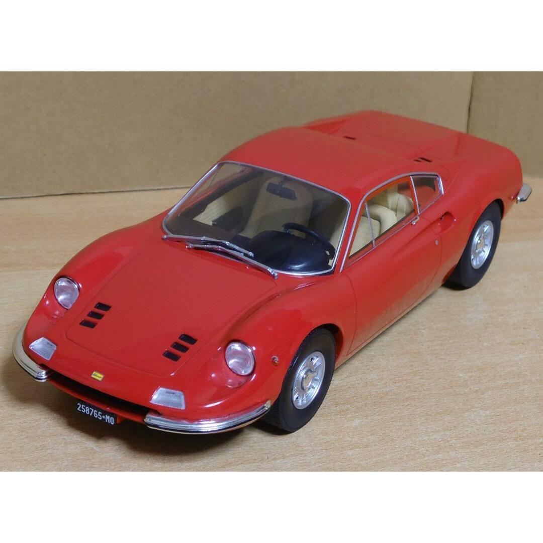 アンソン 1/18 フェラーリ ディノ 246GT レッド