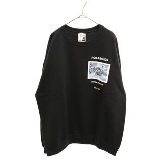 WACKO MARIA ワコマリア 23AW DAVIDE SORRENTI / CREW NECK SWEAT SHIRT ( TYPE-1 ) ダヴィデソレンティ スウェットトレーナー ブラック DAVIDESORRENTI-WM-SS06