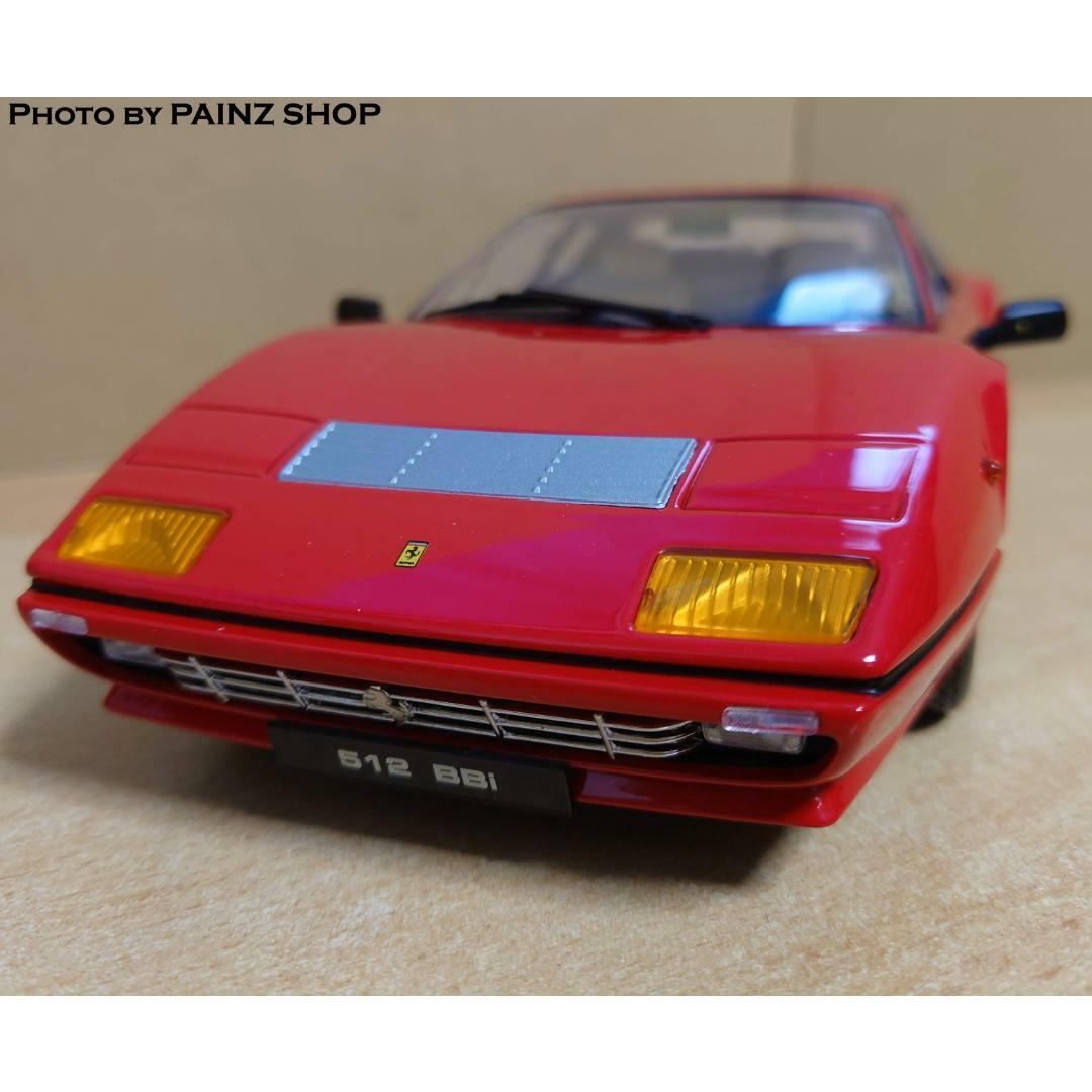 1/18フェラーリ512 BBi 1981 レッド KKscale製ダイキャスト