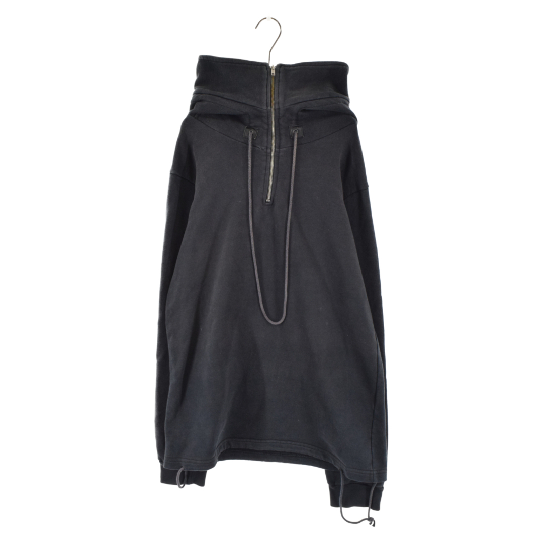 RAF SIMONS ラフシモンズ 06AW High Neck Sweat Hoodie ハイネック スウェットフーディー パーカー ブラック