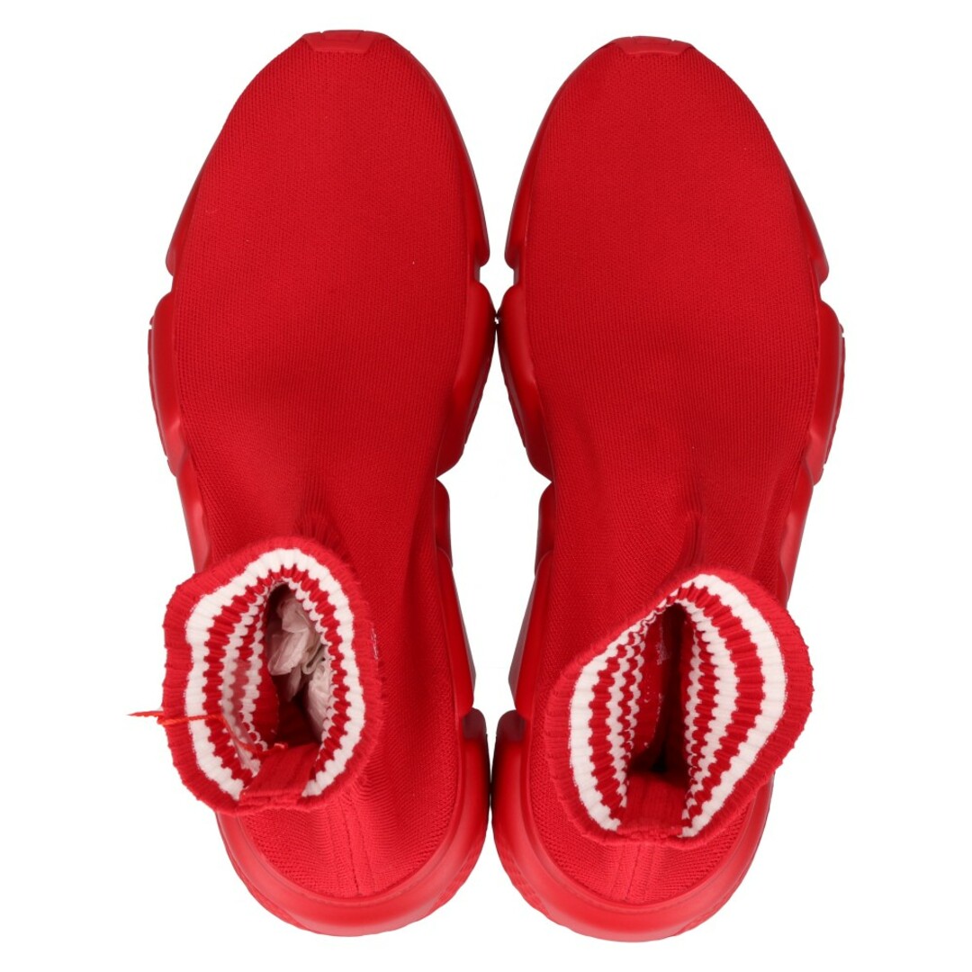 Balenciaga(バレンシアガ)のBALENCIAGA バレンシアガ 23SSAdidas speed trainers knitted sock sneakersアディダス スピードトレイナーニットスニーカー レッド メンズの靴/シューズ(スニーカー)の商品写真