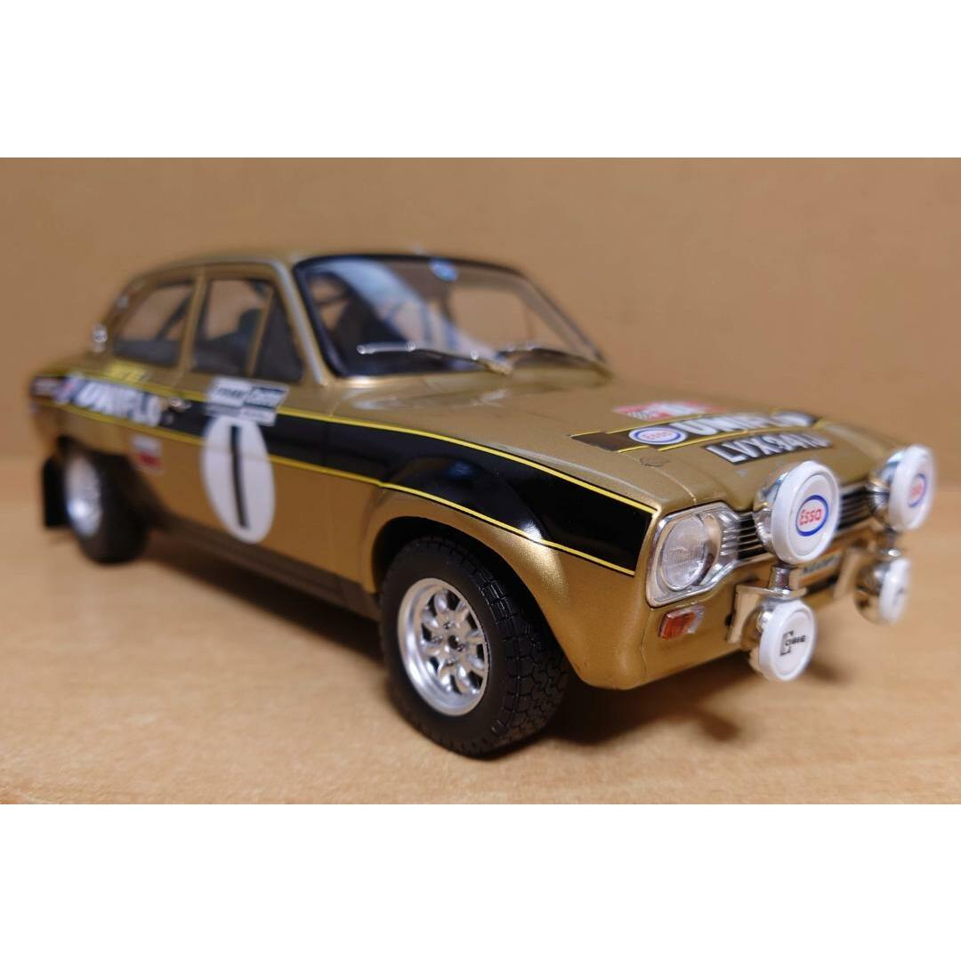 1/18フォードエスコートMK1 RS1600 1972 ウェールズラリー #1