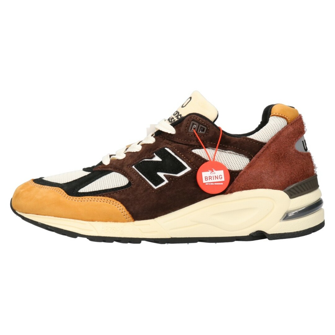 New Balance ニューバランス Made in USA 990 V2 BB2 レースアップシューズ USA製 アメリカ製 スニーカー M990BB2 ブラウン US9/27cm