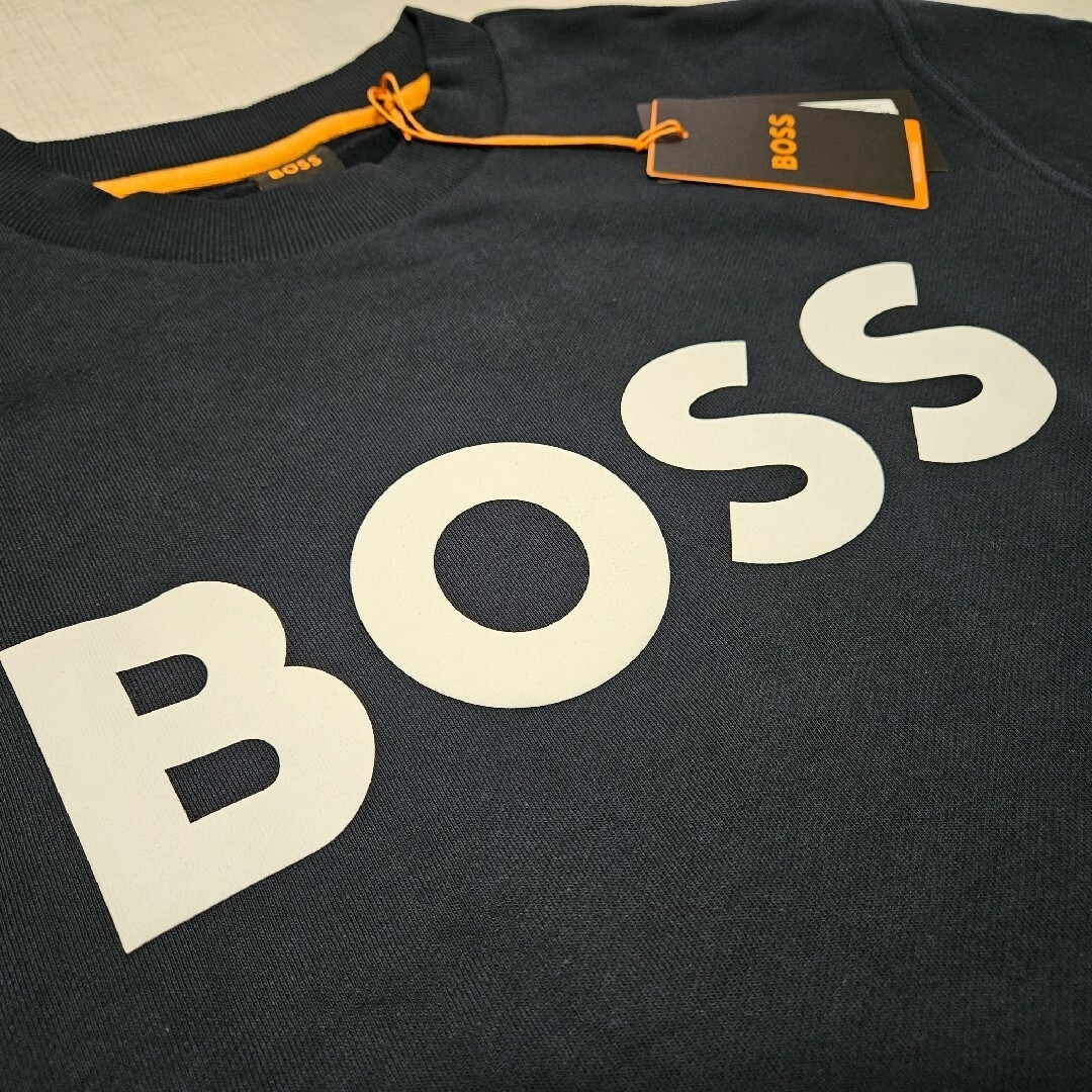 HUGO BOSS(ヒューゴボス)のボス ヒューゴボス　ロゴトレーナー メンズのトップス(スウェット)の商品写真