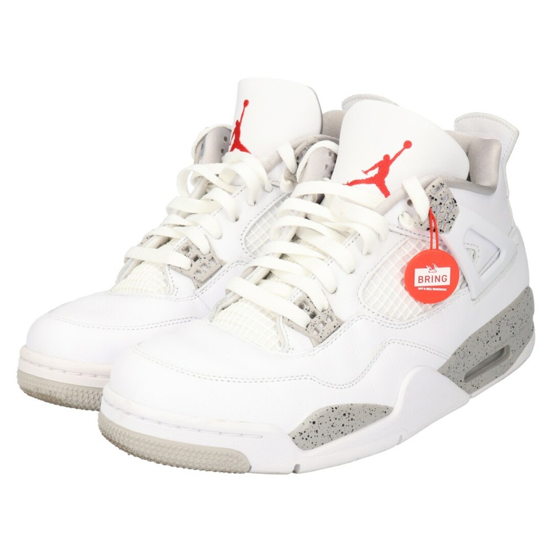 NIKE   NIKE ナイキ AIR JORDAN 4 RETRO TECH WHITE CT‐ エア