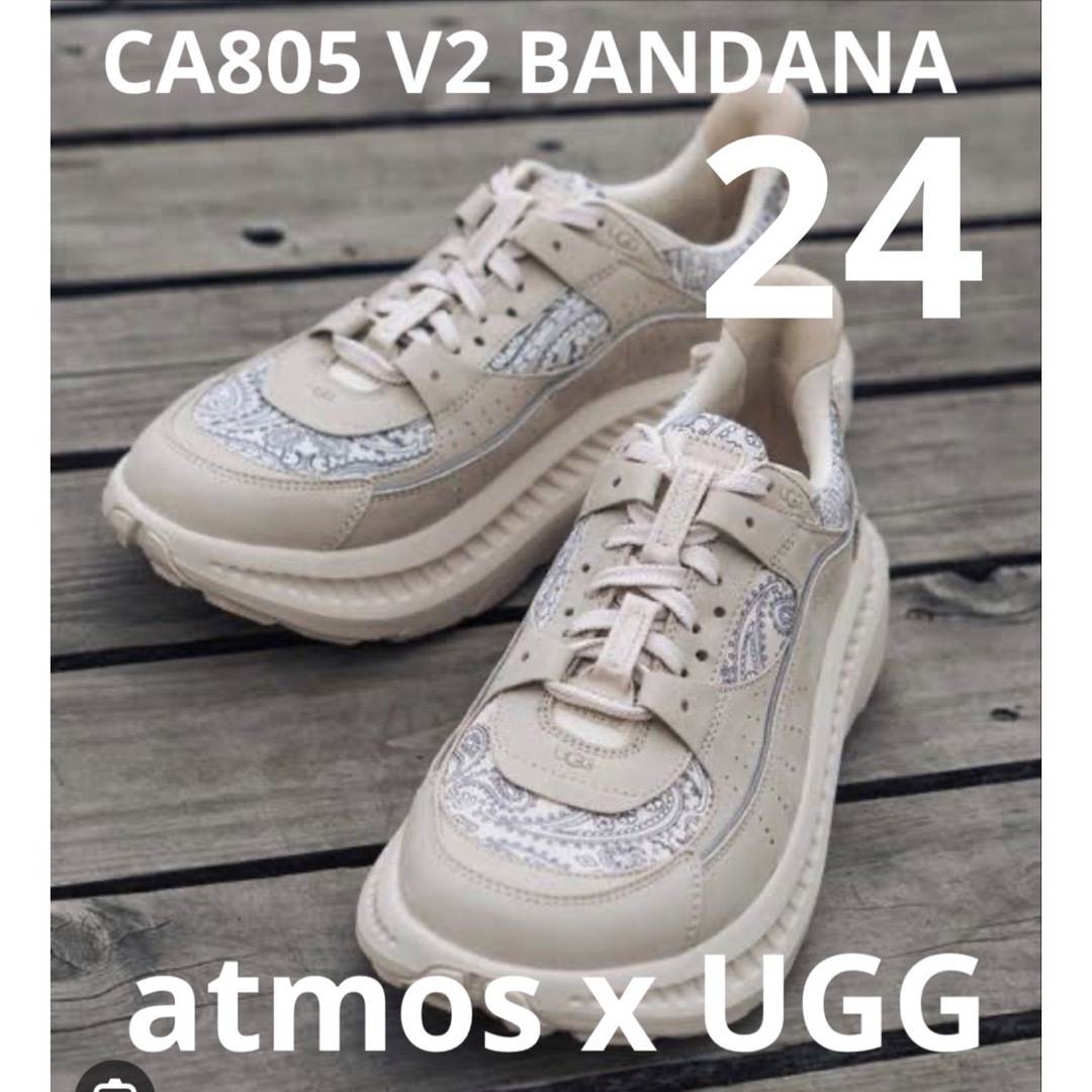 UGGアグ atmos 別注　CA805 バンダナ　BANDANA ペイズリー