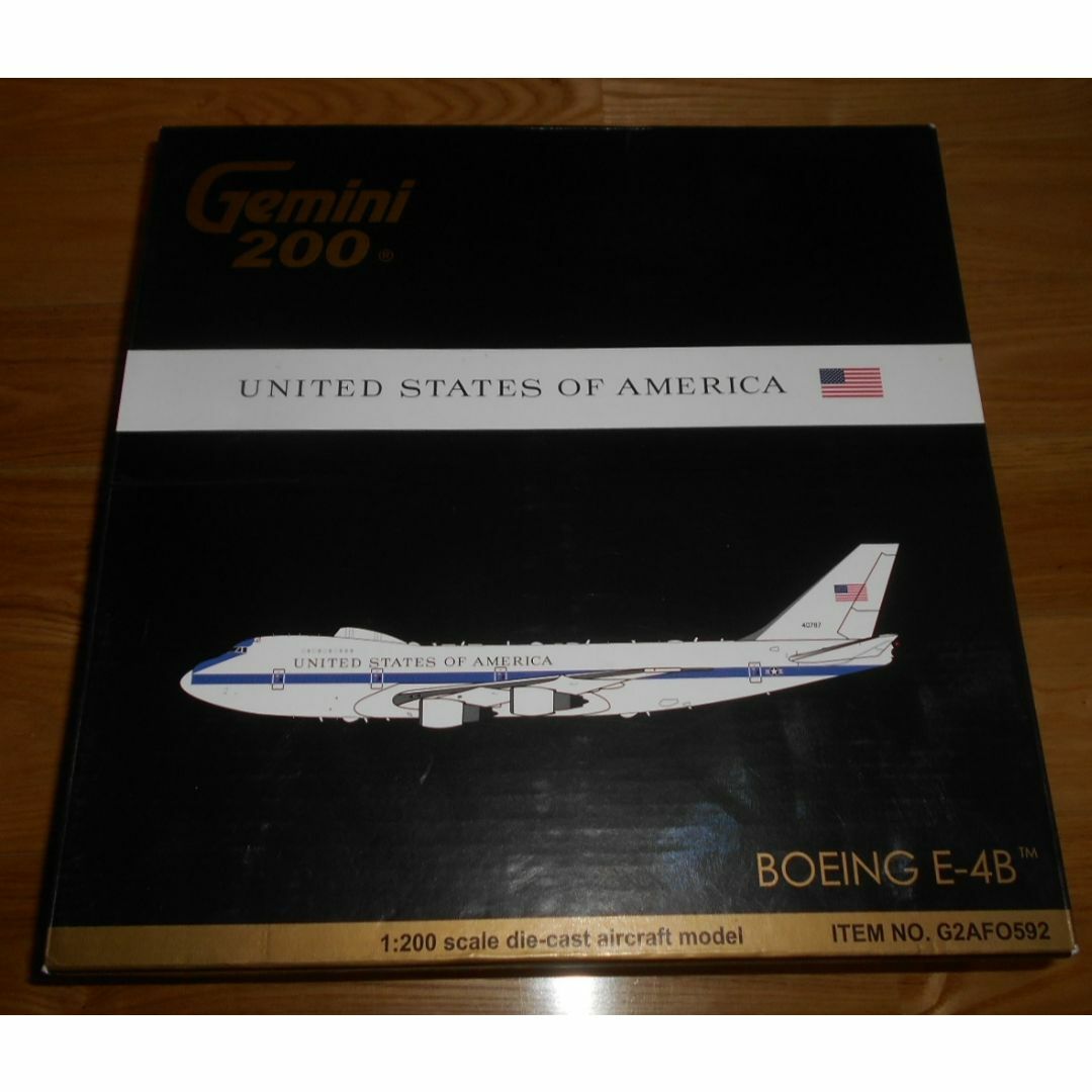 Gemini200　1/200　BOEING　E-4B　（B747）　40787 | フリマアプリ ラクマ
