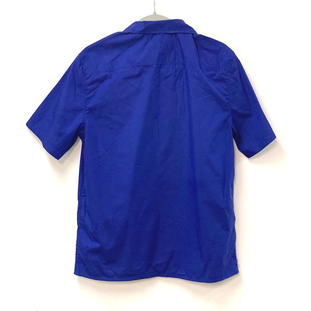 LOUIS VUITTON(ルイヴィトン)のルイヴィトン LOUIS VUITTON LVスプレッド ショートスリーブ 22SS 襟付き 半袖 ロゴ トップス アパレル 半袖シャツ コットン ブルー メンズのトップス(シャツ)の商品写真