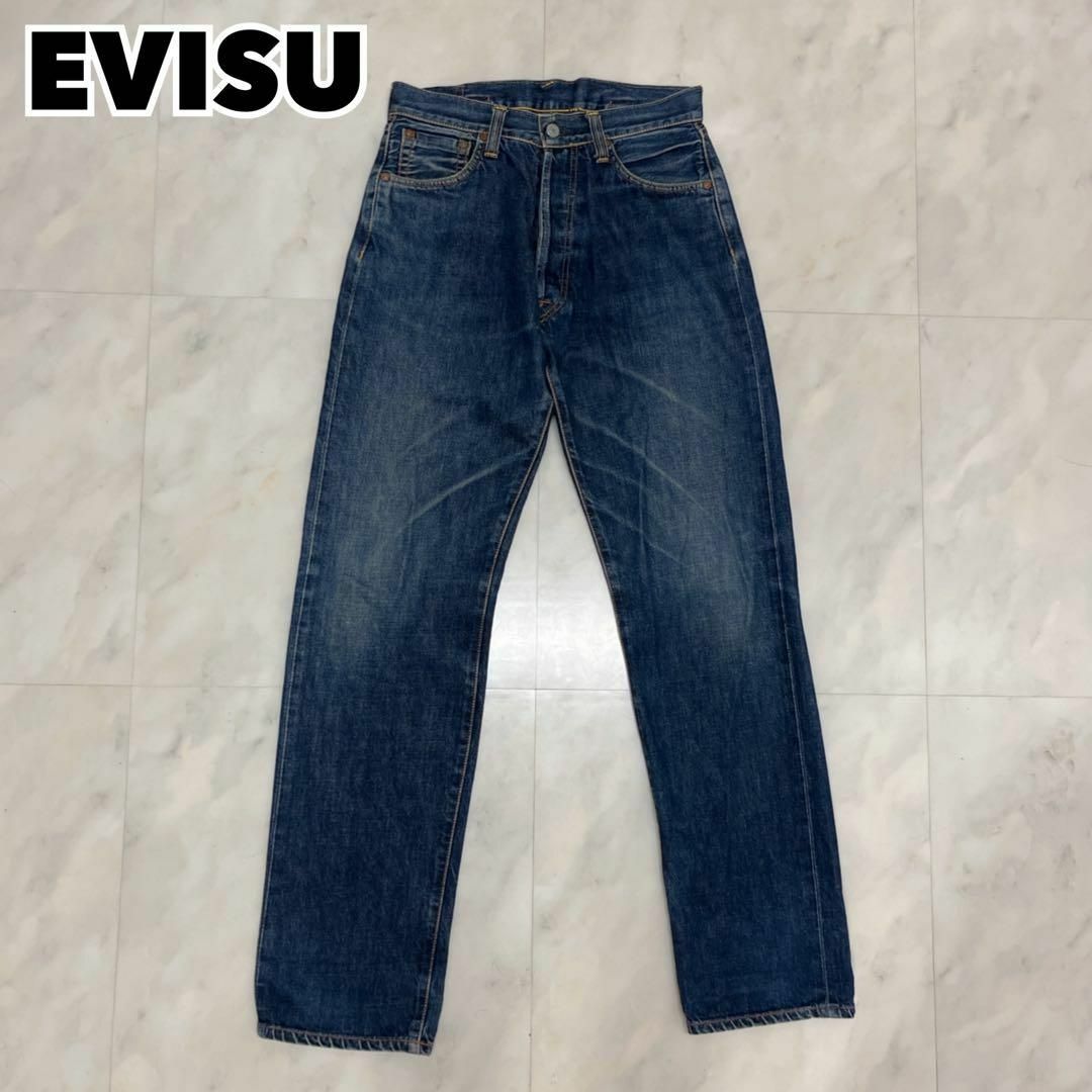 90s 初期 EVISU エヴィス デニム ジーンズ カモメ 赤耳 セルビッチ