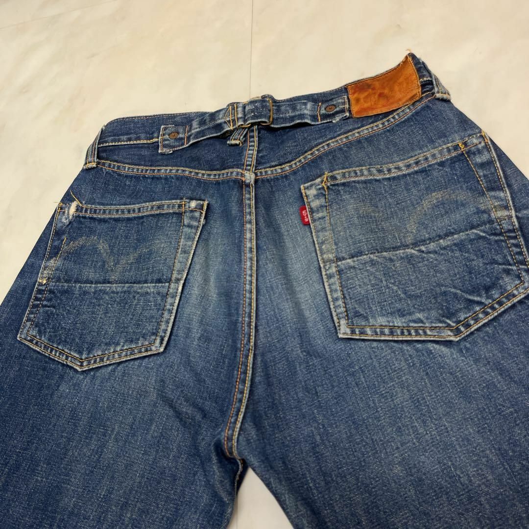 取り扱う公式 90s 初期 EVISU エヴィス デニム ジーンズ カモメ 赤耳