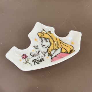 【限定品】オーロラ姫　小皿　アクセサリートレイ(キャラクターグッズ)