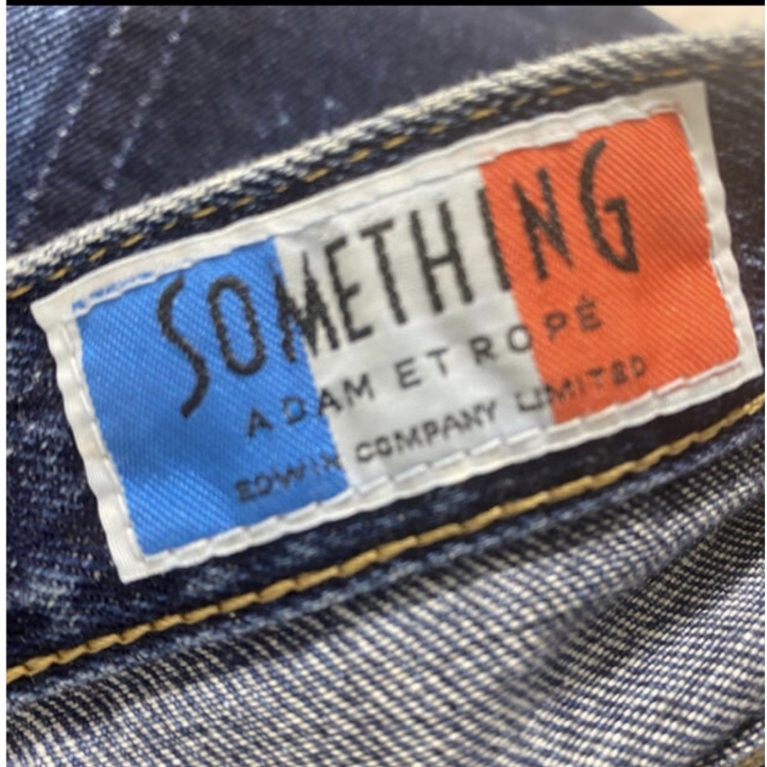 アダムエロペ somethingコラボ　フレンチヌーボーデニム