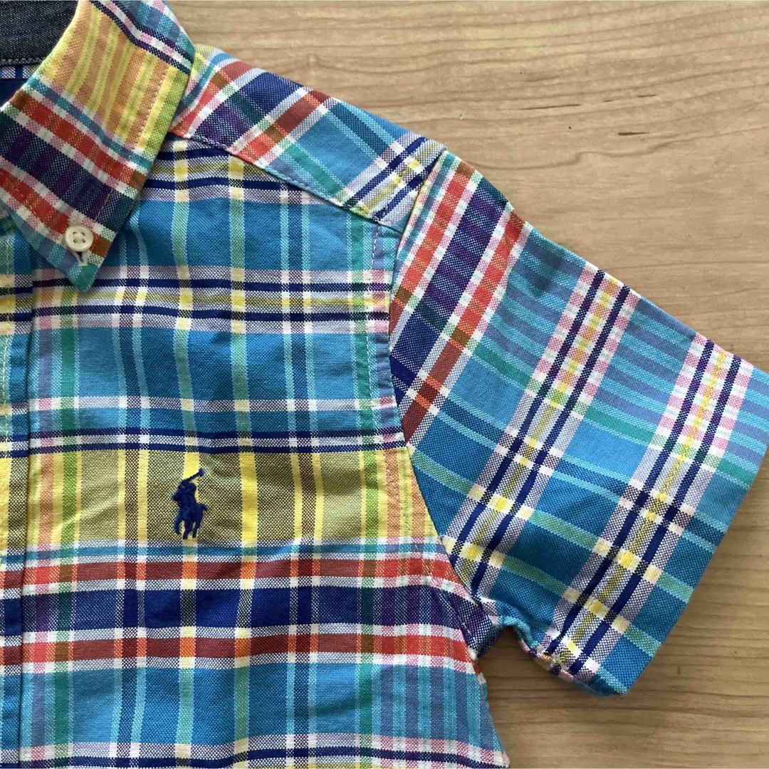 Ralph Lauren(ラルフローレン)のラルフローレン　シャツ100 キッズ/ベビー/マタニティのキッズ服男の子用(90cm~)(Tシャツ/カットソー)の商品写真