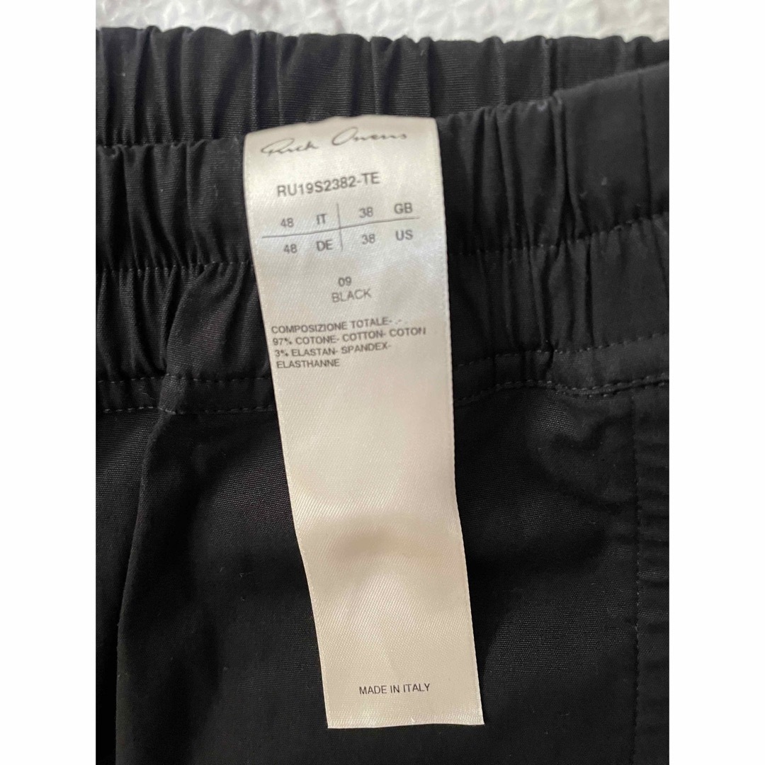RICK OWENS KARLOFF SHORT サイズ48 ブラック - サルエルパンツ