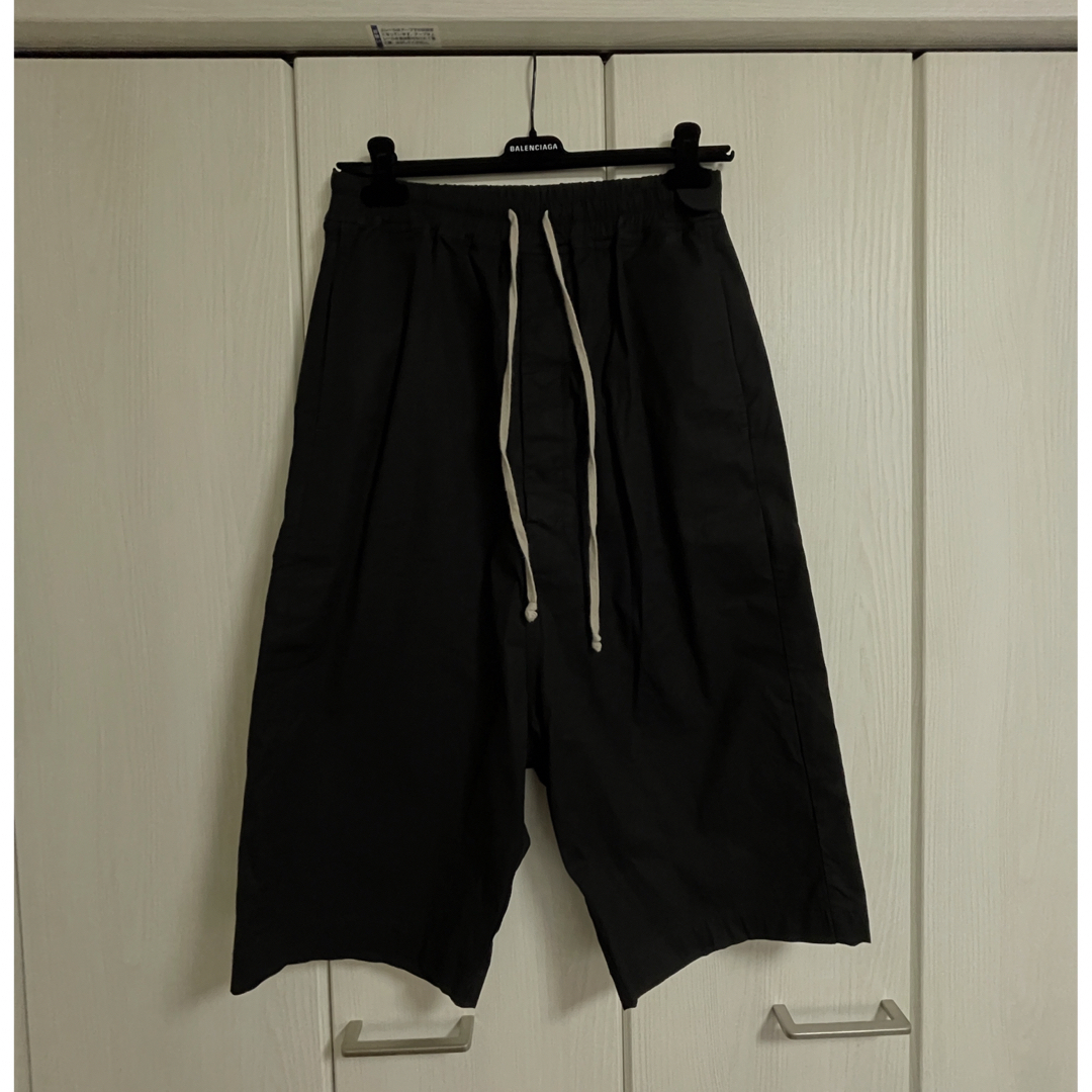 RICK OWENS KARLOFF SHORT サイズ48 ブラック - サルエルパンツ