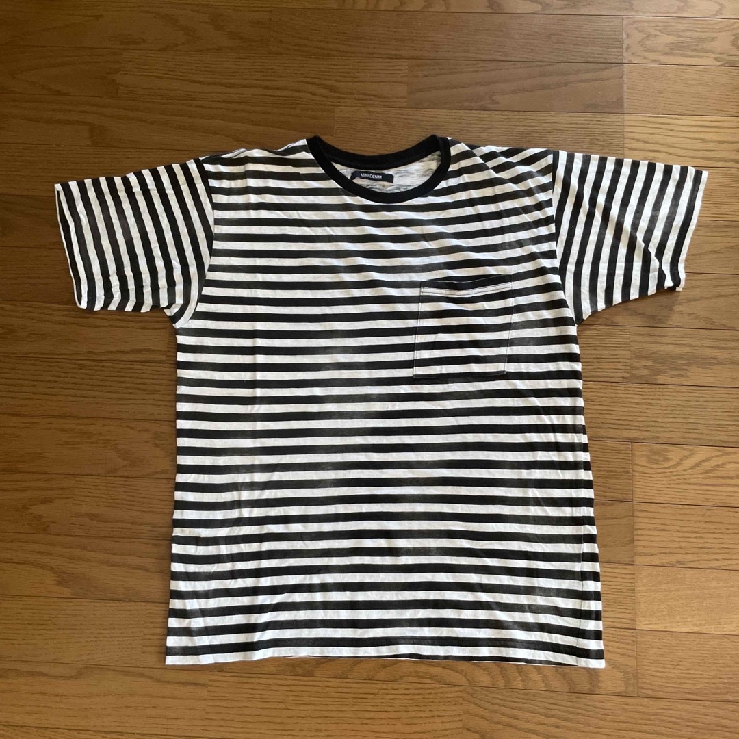 MINEDENIM(マインデニム)のMINEDENIM Hazy Border T-SH  木村拓哉 メンズのトップス(Tシャツ/カットソー(半袖/袖なし))の商品写真