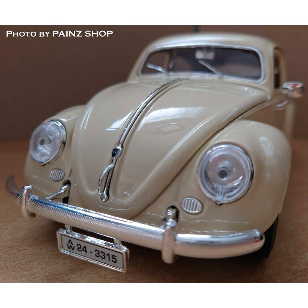 1/18フォルクスワーゲンビートル ベージュ VW BEETLE 1955ルマン